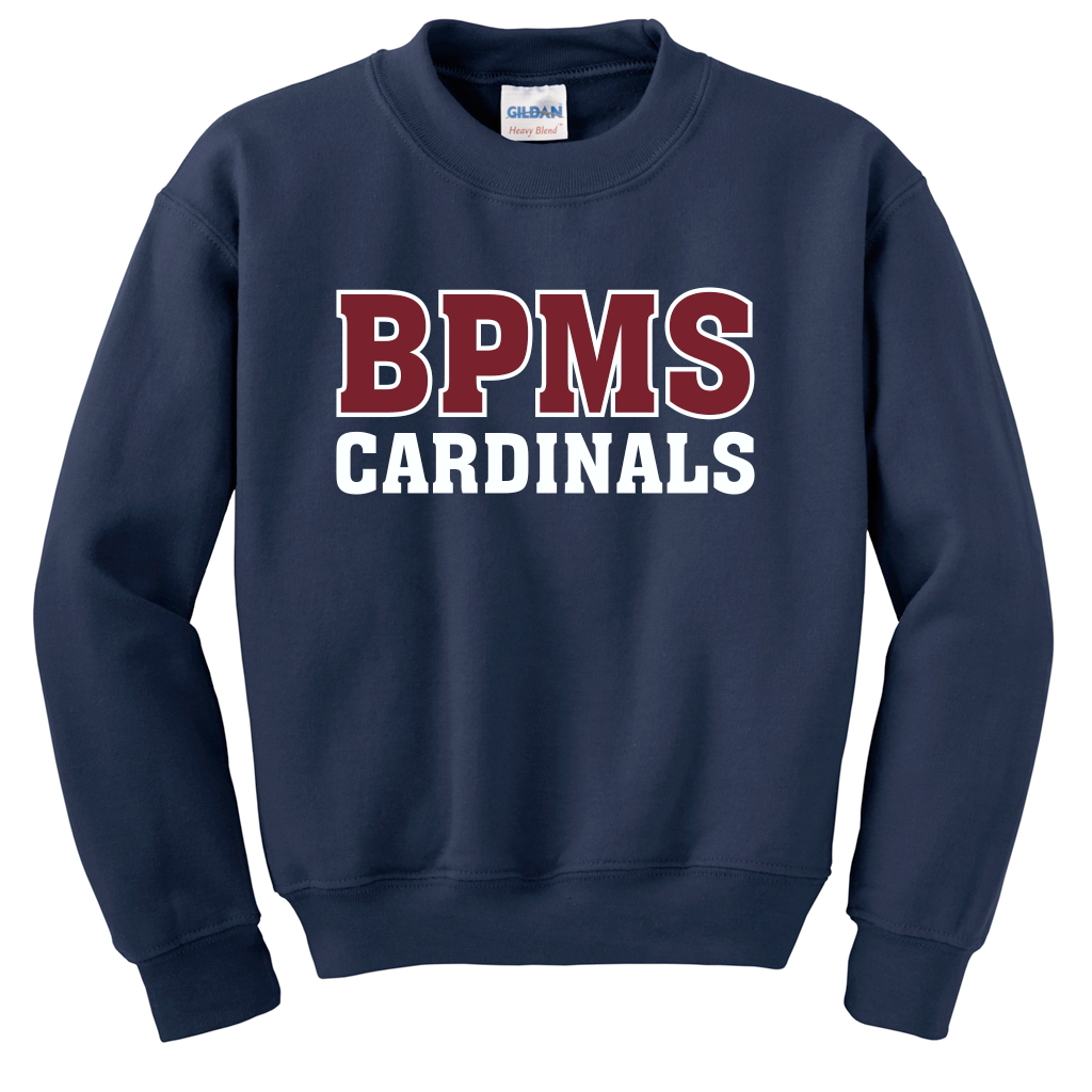 BPMS Big Text Logo Sweatshirt | S03