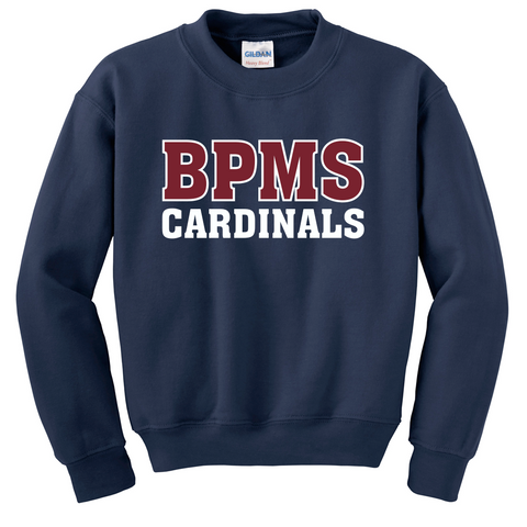 BPMS Big Text Logo Sweatshirt | S03